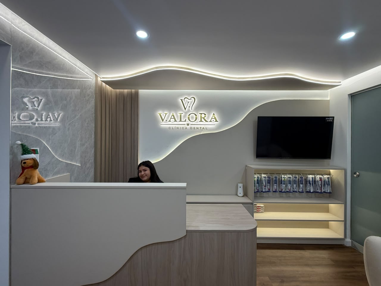 Recepción de Valora Clínica Dental